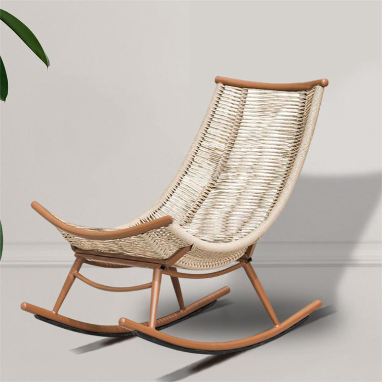 Bayou Breeze Aliska Rocking Chair Wayfair